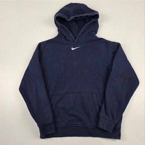Vtg Y2k Nike Center Check Sweatshirt Womens XXS Hoodie Pullover Travis Scott - Picture 1 of 11